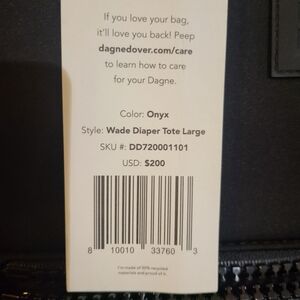 Wide Dagne Dover Large Diaper Tote